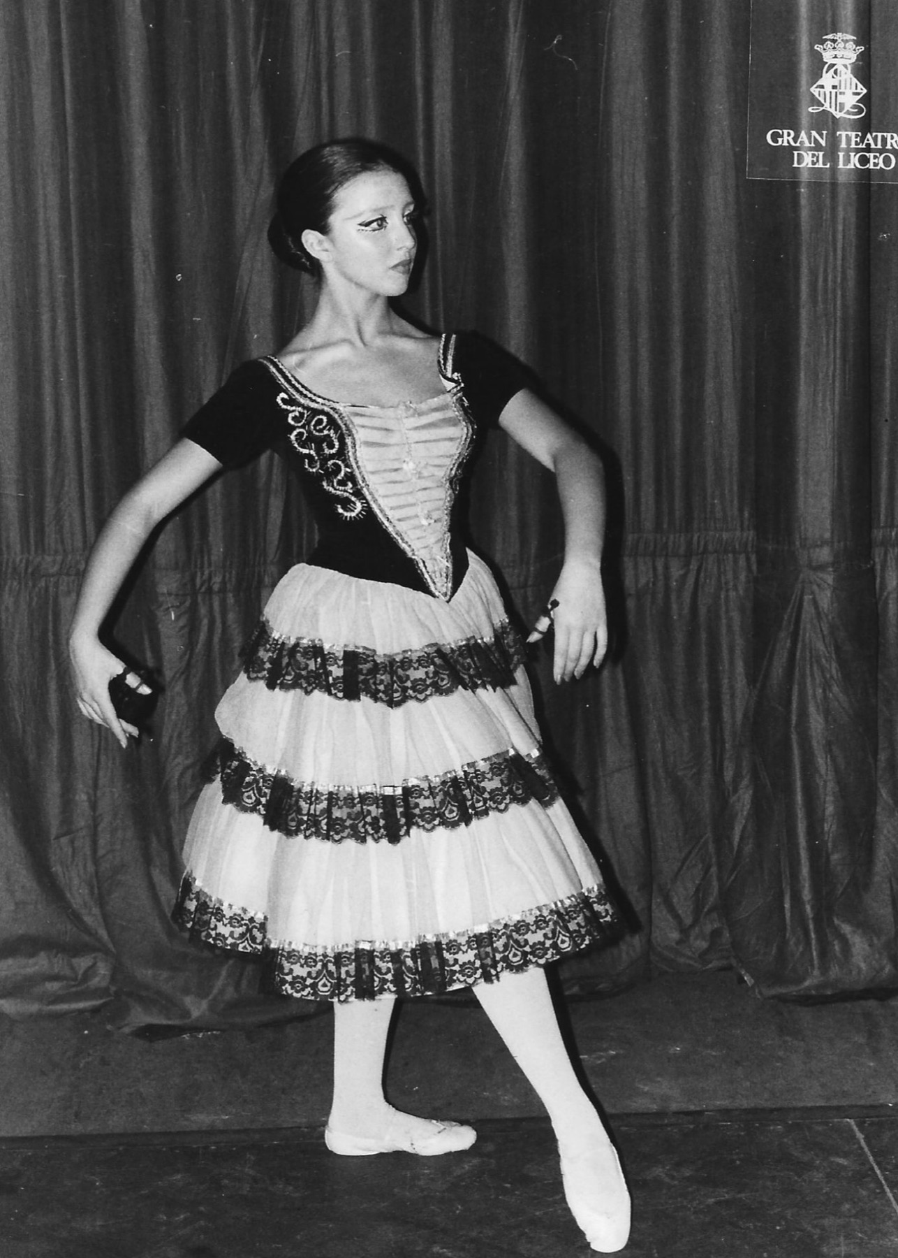 Fotografia d’arxiu del Liceu: El fandango del candil