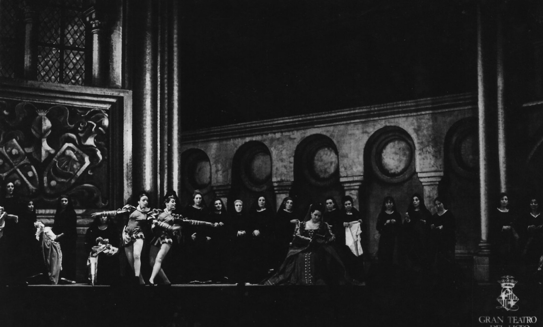 Fotografia d’arxiu del Gran Teatre del Liceu: Caterina Cornaro